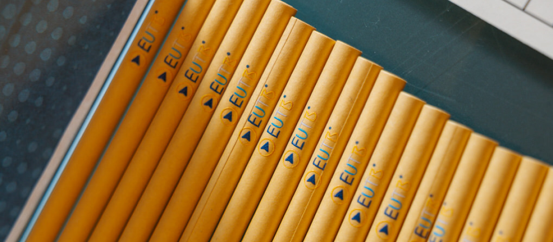 Kugelschreiber mit EUTB-Logo