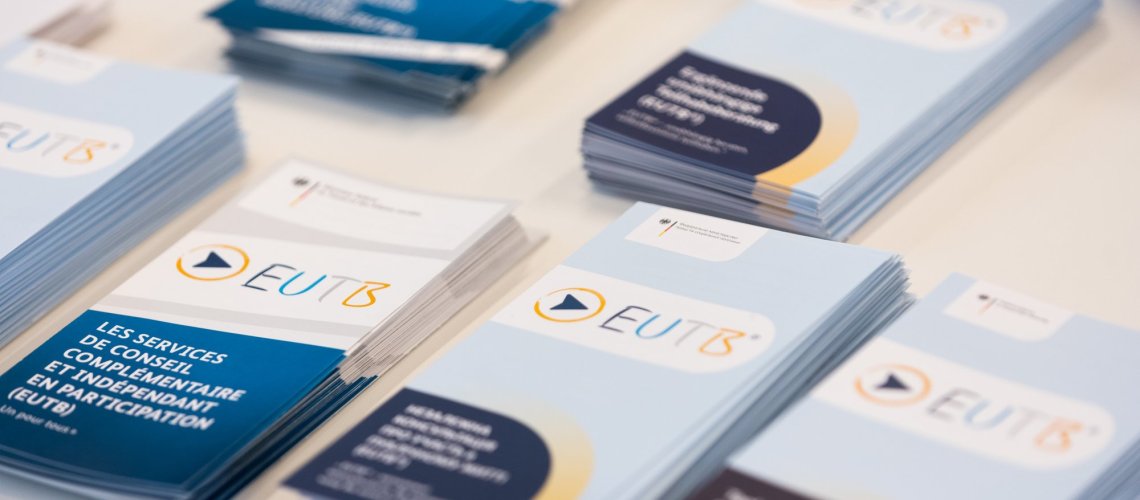 Auslage Flyer EUTB 