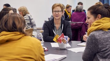 Foto der Teilnehmenden während der Arbeitsphase 