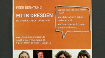 EUTB® Angebot Stadt AG - Aktives Netzwerk für ein inklusives Leben in Dresden e.V. 