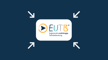 EUTB Logo mit Pfeilen