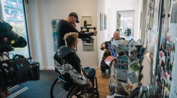 Videodreh Sitting Bull innen